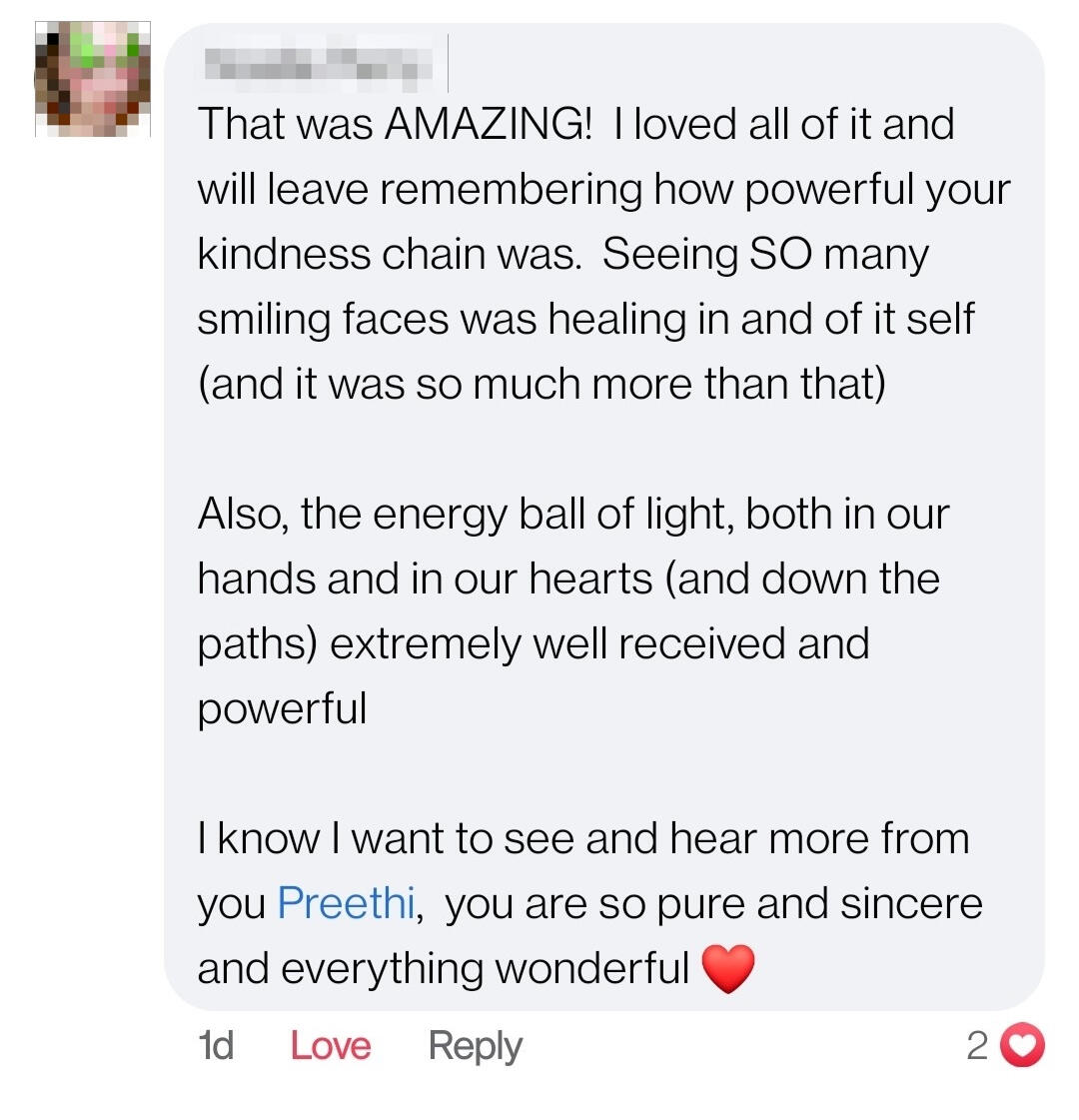 Client testimonial about hypnotherapy for clarity, positivity and general wellbeing